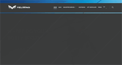 Desktop Screenshot of heliwing.no